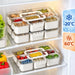 Meal prep containers with temperature resistance from -20°C to 60°C
