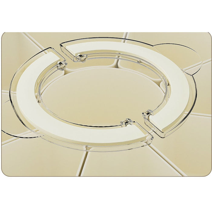 Circular Food Storage Container centre feature built-in handle