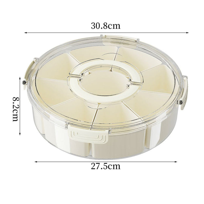 Round Food Storage Container dimensions 30.8cm diameter and 8.2cm height