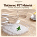 Thickened PET food storage box with lid for durable food storage