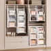Modular Wardrobe Storage Shelf hanging inside wardrobe for organised clothes storage and handbags