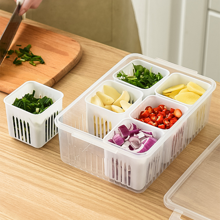 KIT-10-08  8344 Condiment Food Storage Refrigerator Organizer