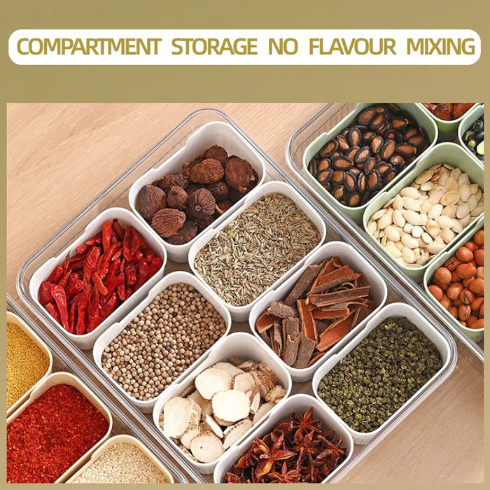 KIT-10-11  1005   2 Condiment Food Storage Refrigerator Organizer