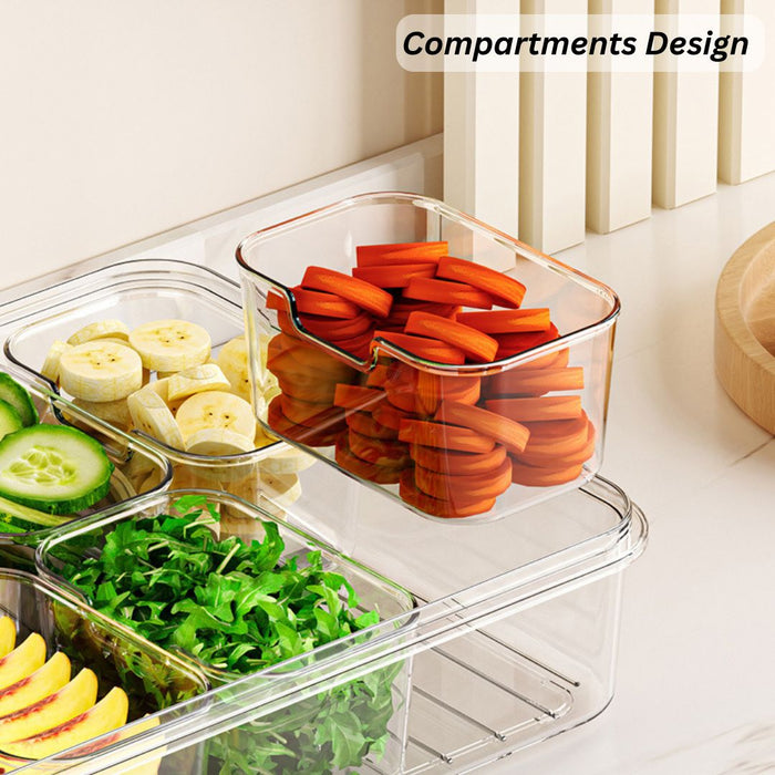 Removable condiment container insert for modular kitchen storage container system