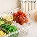 Removable condiment container insert for modular kitchen storage container system