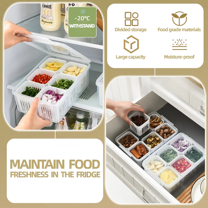 KIT-10-08  8344 Condiment Food Storage Refrigerator Organizer