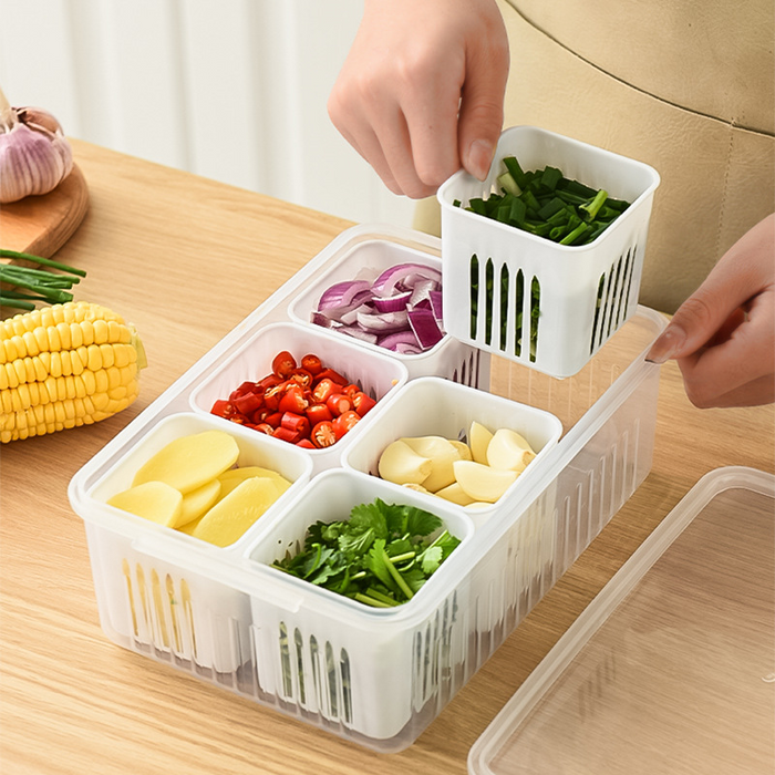 KIT-10-08  8344 Condiment Food Storage Refrigerator Organizer