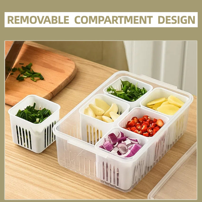 KIT-10-08  8344 Condiment Food Storage Refrigerator Organizer