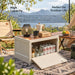 Large camping storage box for outdoor storage of drinks and camping essentials