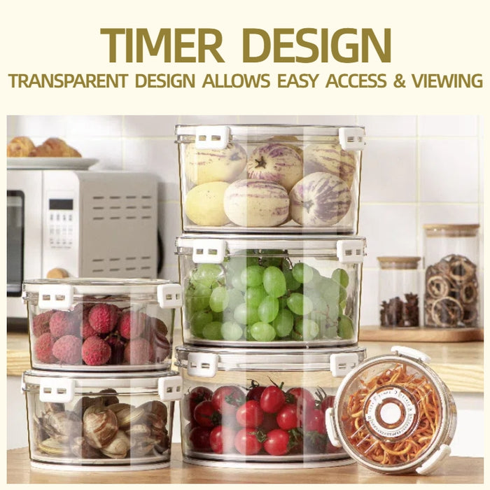 KIT-10-05  7016 FROMMER Food Storage Timer Tracking Refrigerator Organizer