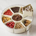 Removable inner tray from Round Food Storage Container for flexible storage arrangement