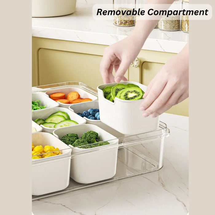 Divided Food Storage Container