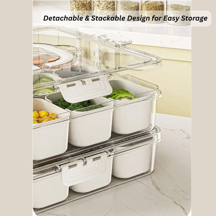 Divided Food Storage Container