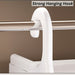 Strong hanging hook detail of Modular Wardrobe Storage Shelf