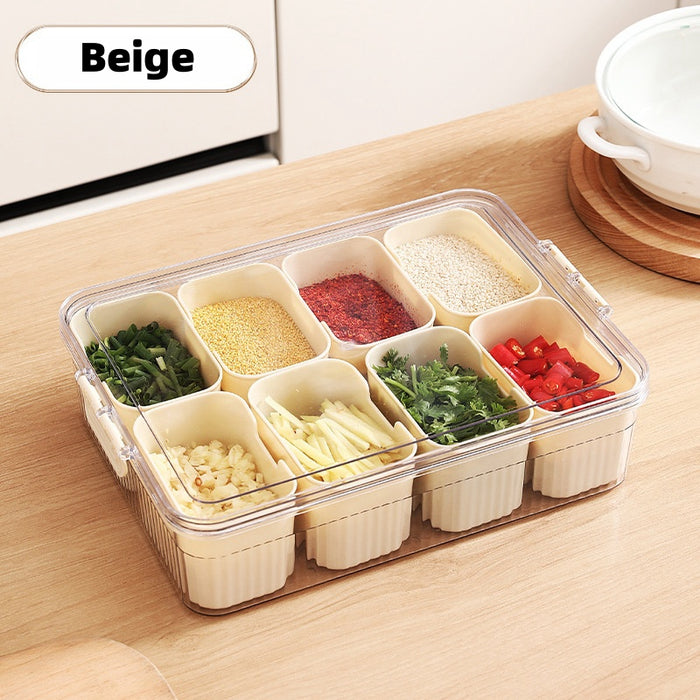 KIT-10-11  1005   2 Condiment Food Storage Refrigerator Organizer