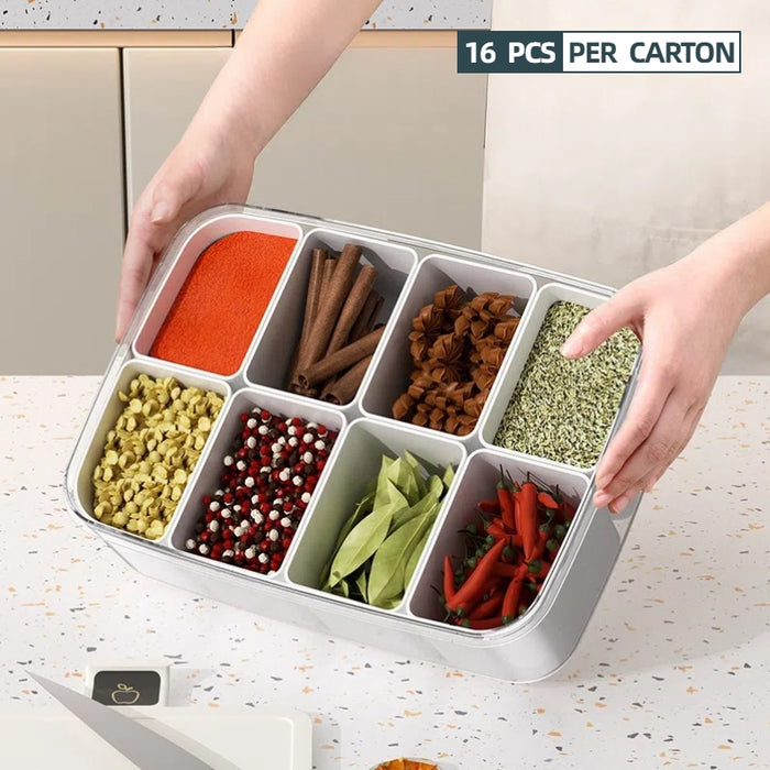 KIT-10-12   LT2037-8  2 Condiment Food Storage Refrigerator Organizer