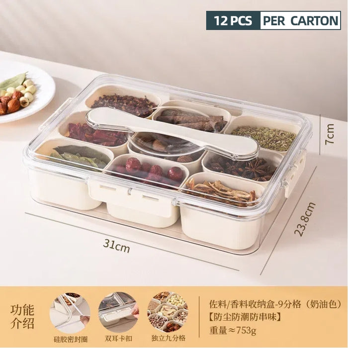 KIT-10-47 LT-8391 Condiment Food Storage Organizer