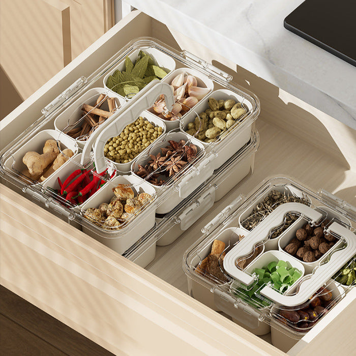 KIT-10-48 LT-1016 LT-1019 Condiment Food Storage Organizer