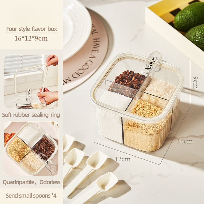 KIT-17-04 cn365 366 367 3 Cutlery Condiment Storage Organizer