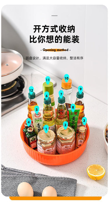 KIT-17-07 8341 Condiment Rotating Storage Organizer