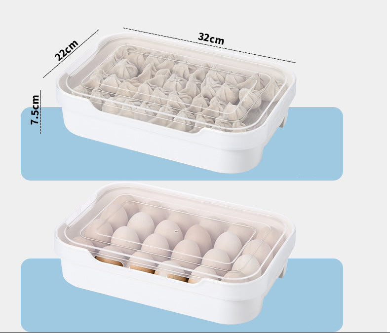 KIT-20-13 24格鸡蛋盒 Multi-Purpose Food Storage Organizer