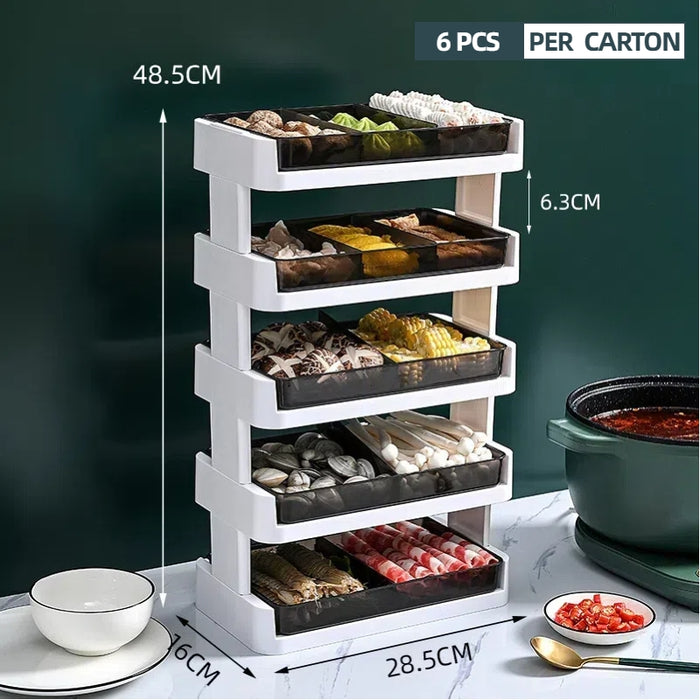 KIT-29-01 0210 Serving Food Display Rack