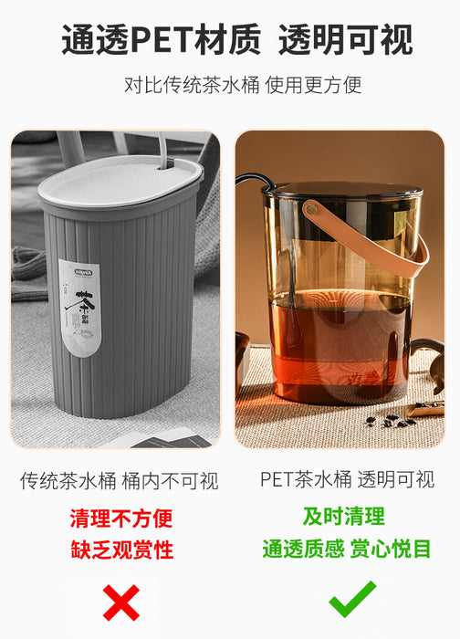 KIT-31-08 SNH-40 Tea Strainer With Built-In Bin