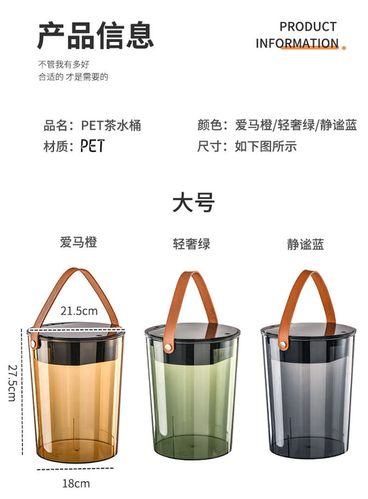 KIT-31-08 SNH-40 Tea Strainer With Built-In Bin