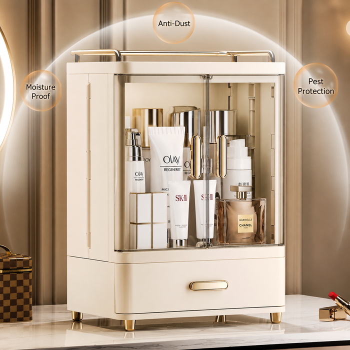 Makeup drawer organiser with anti-dust, moisture-proof and pest-protection storage